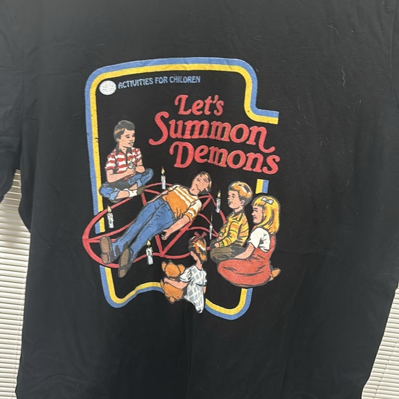 Other - Mens Large “Lets summon demons” Joke shirt